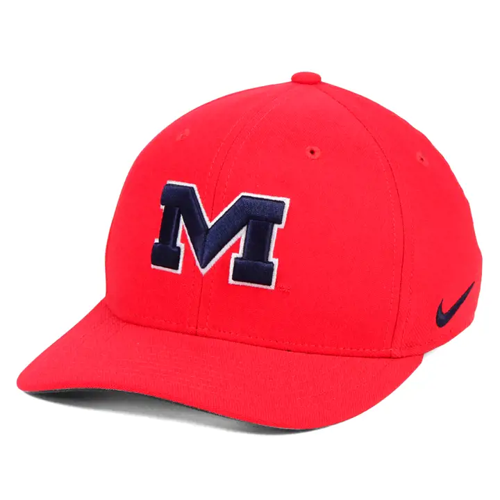 "OLE MISS NCAA Classic Swoosh « M » ROUGE"
