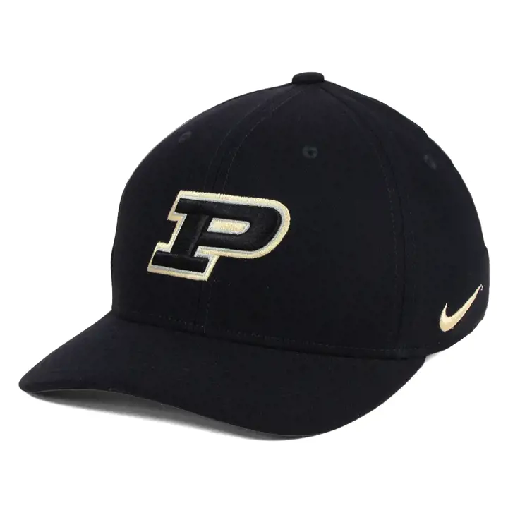 Purdue Boilermakers NCAA Classic Swoosh BLK