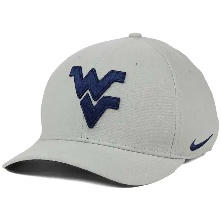 West Virginia Mountaineers NCAA Classique Swoosh GRIS