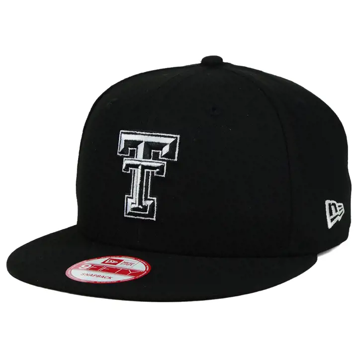Texas Tech Fashion Snap noir/blanc