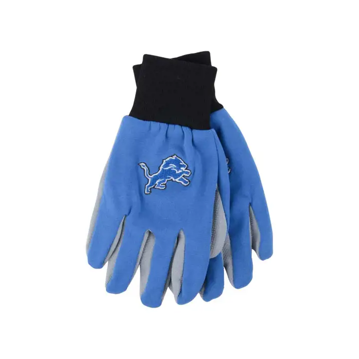 Gant de palmier de couleur Detroit Lions BLEU/gris