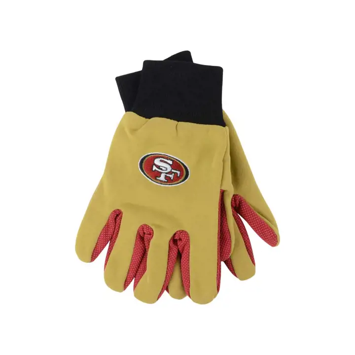 Gant Palm coloré des 49ers de San Francisco ROUGE/or fon.