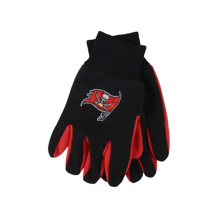 Gant de supporter Tampa Bay Buccaneers (rouge/noir)