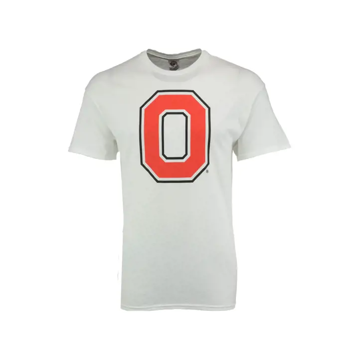 T-shirt blanc à grand logo NCAA Ohio State 2F