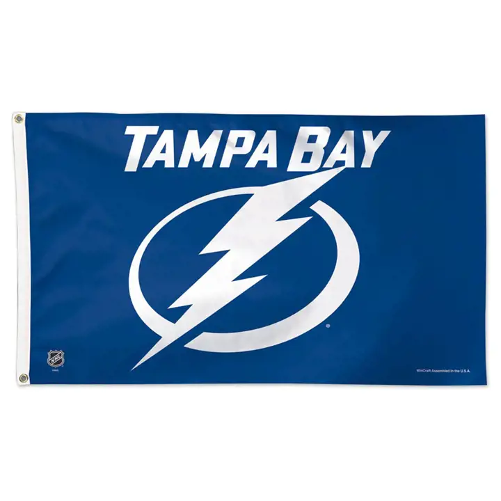 Drapeau de luxe Lightning 3X5 Wincraft bleu/blanc