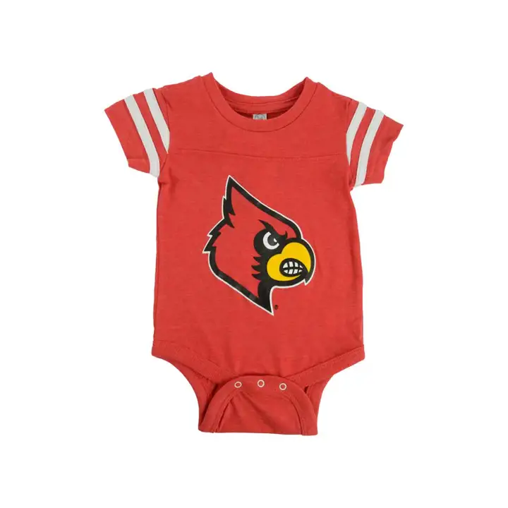 Grenouillère Louisville NCAA pour bébé, rouge