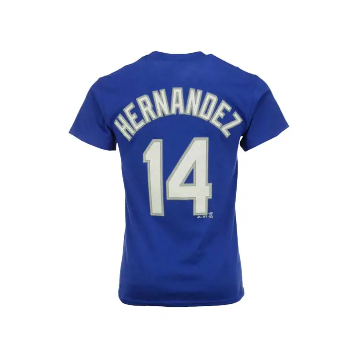 T-shirt officiel de joueur MLB DODGERS Hernandez rbl