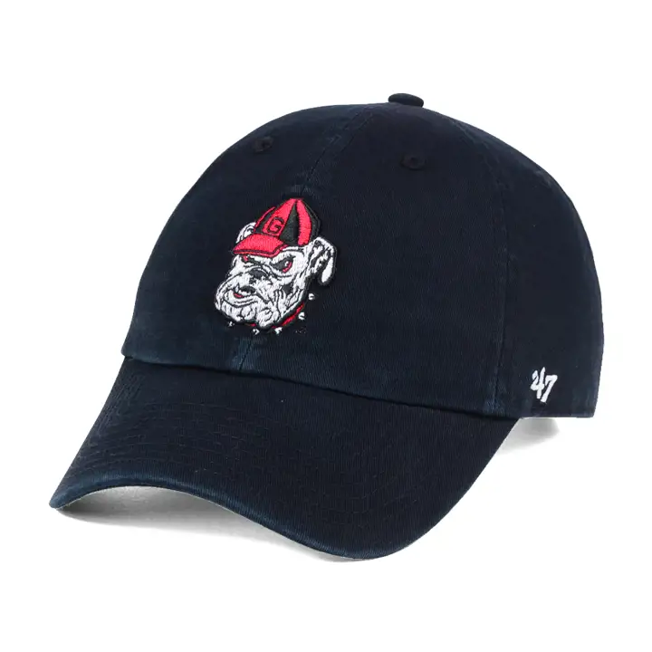 Nettoyage Géorgie - Bulldog NCAA avec chapeau avant noir