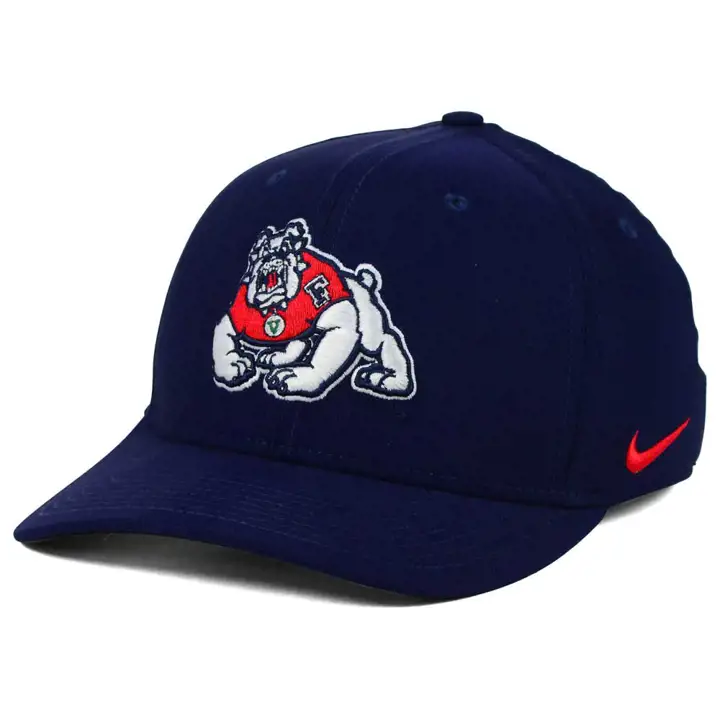 Fresno State Bulldogs NCAA Classic Swoosh BLEU MARINE
