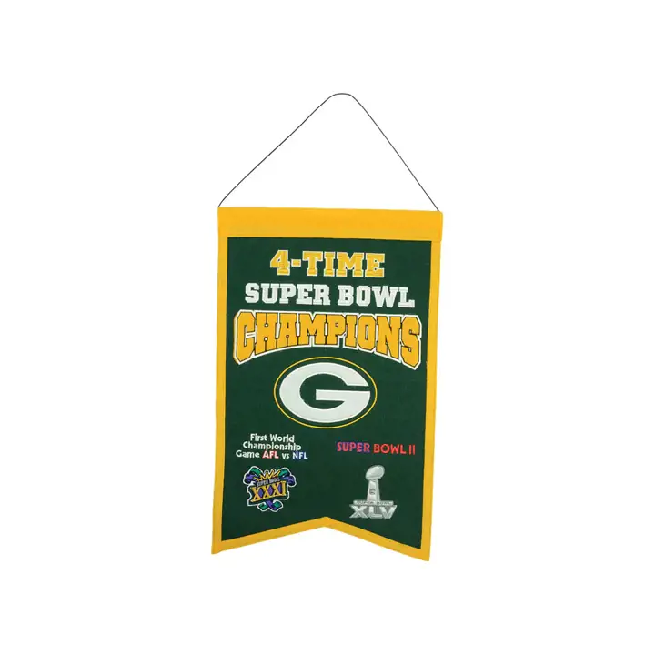 Bannière des Champions PACKERS 14x22 vert