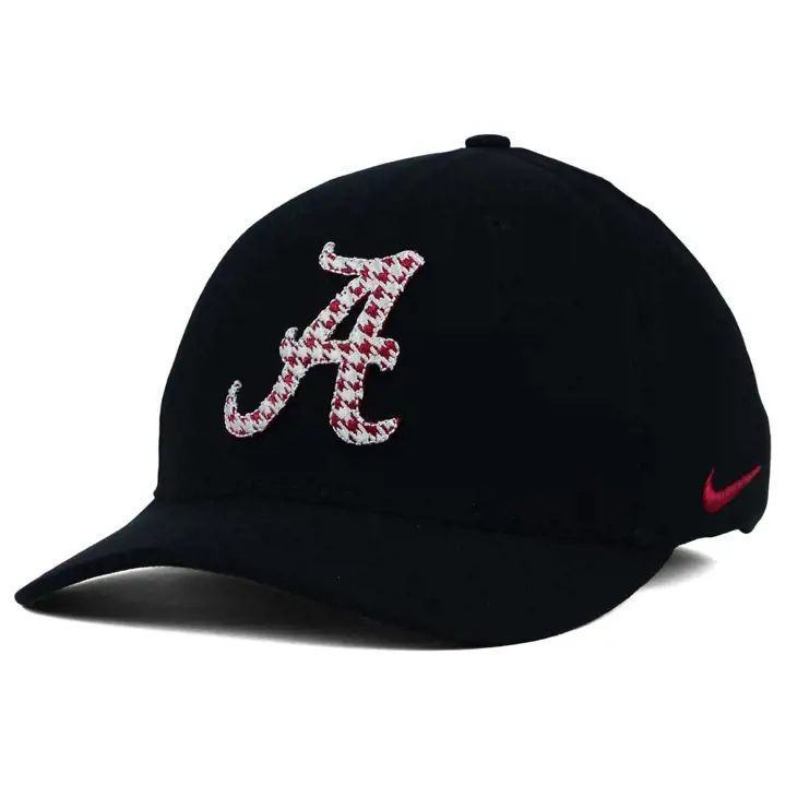 Alabama NCAA Classique Swoosh Pied-de-poule Noir