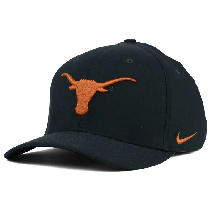 "Texas NCAA Classic Swoosh « Bevo » sans contour Anthracite"
