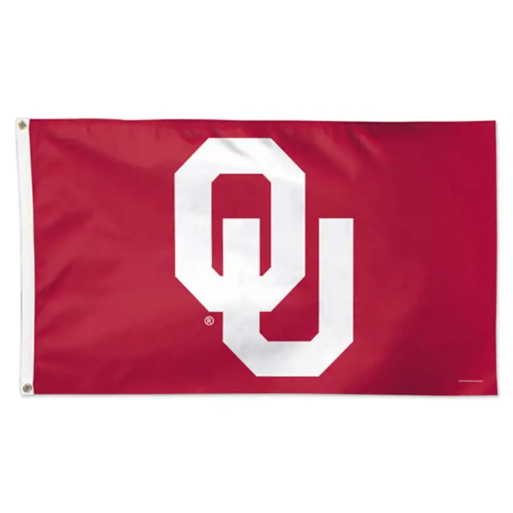 Oklahoma 3x5 Deluxe Drapeau cram/blanc