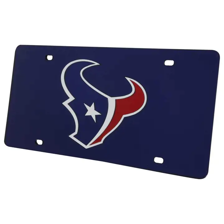 Texans ACRYLIC LASER TAG rbl