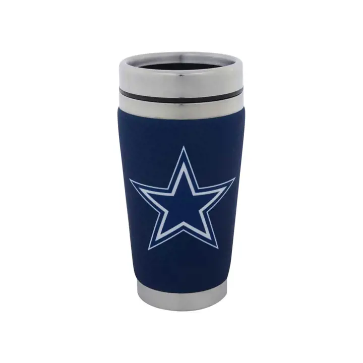 Tasse en acier inoxydable COWBOYS avec néoprène - 473 ml marine