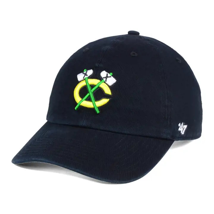 "BLACKHAWKS LNH Nettoyage \"C\" noir"