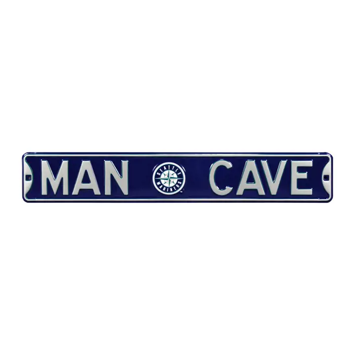 Panneau de rue authentique Mariners - Grotte de l'homme marine
