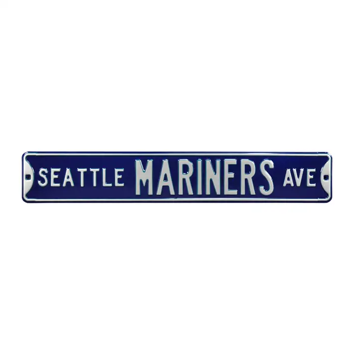 Panneau de rue authentique Mariners marine