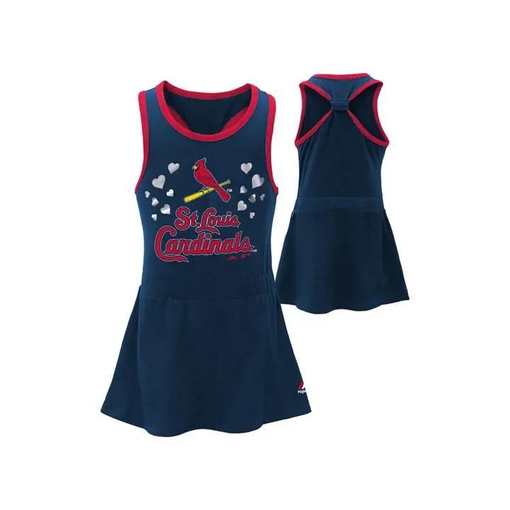 Robe débardeur croisée St. Louis Cardinals MLB pour tout-petits 16 Na