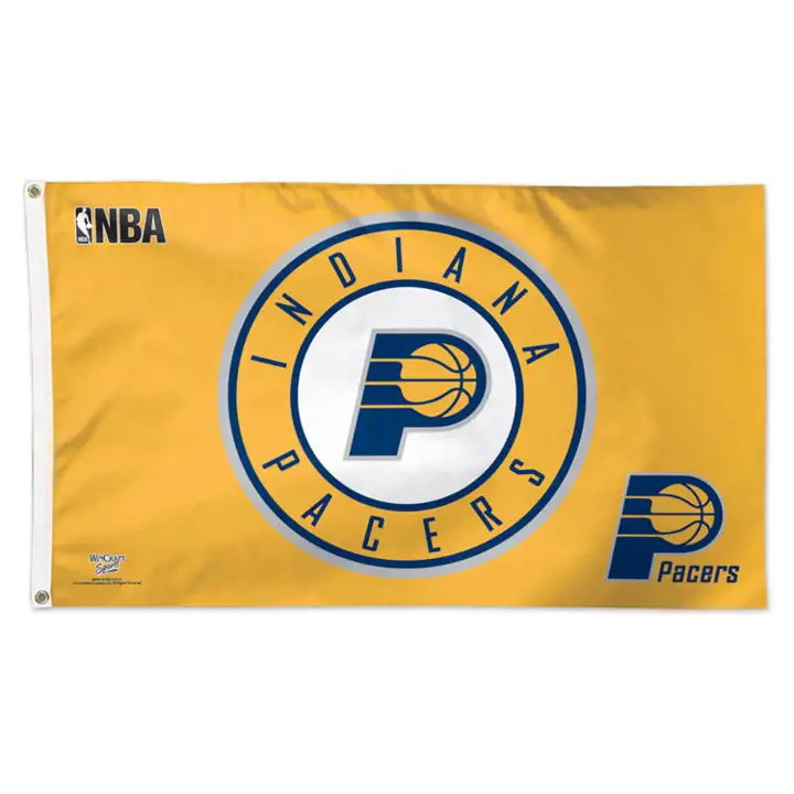 Drapeau PACERS DELUXE 3X5 Wincraft jaune