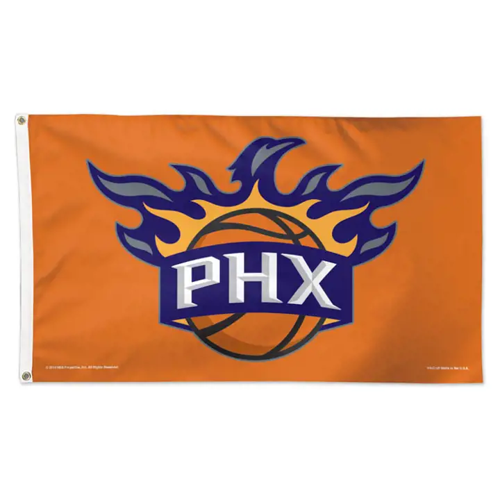 Drapeau de luxe des SUNS 3x5 Wincraft org/pur