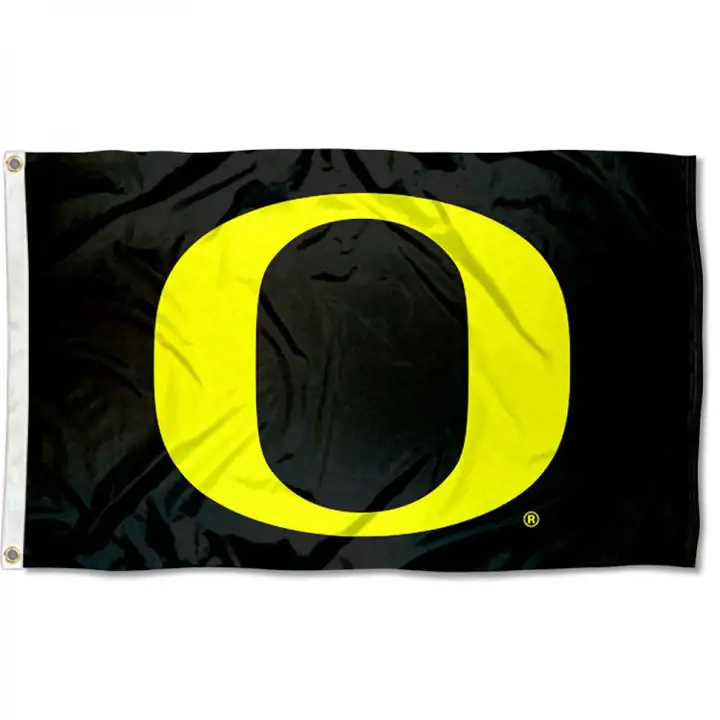 "Oregon DRAPEAU DELUXE 3X5 Wincraft \"O\" vert"