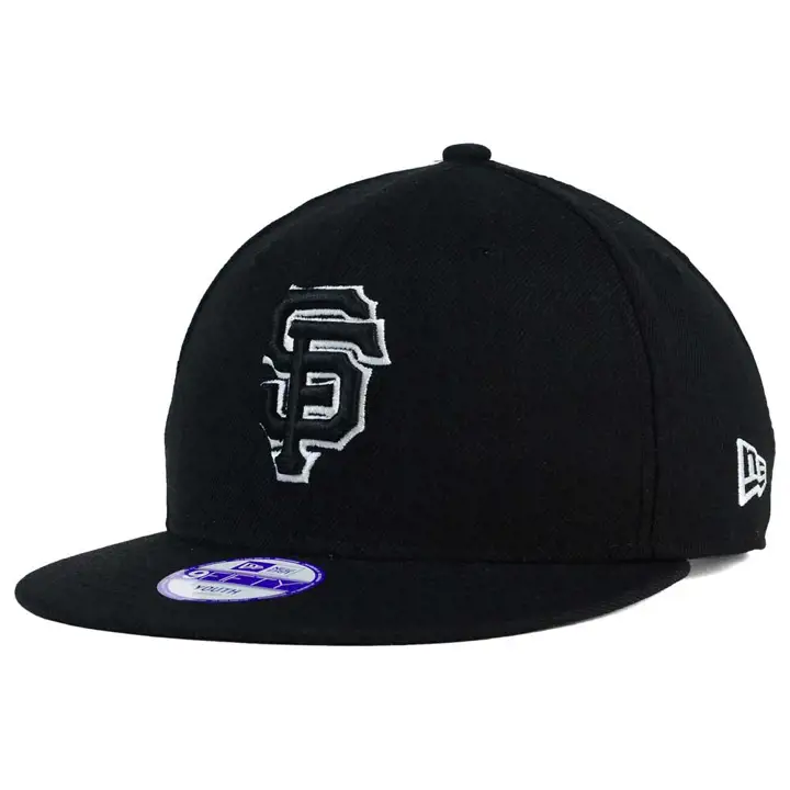 Casquette SF GIANTS YTH SNAP noire/blanche