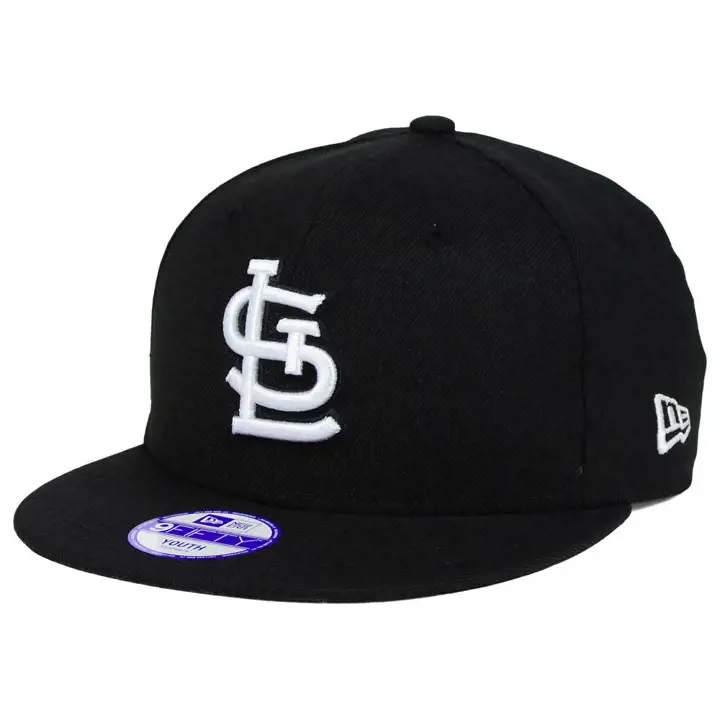 Casquettes STL Cards YTH B-DUB SNAP noir/blanc