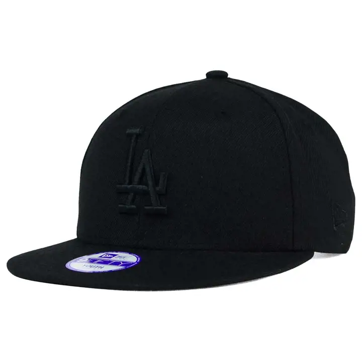 Casquette snapback DODGERS ENFANT noir/noir
