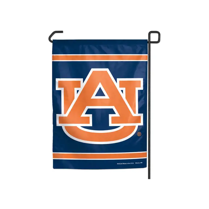 Drapeau de jardin Auburn marine/orange