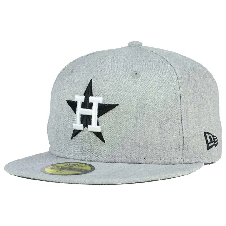 HOUSTON ASTROS MLB GRIS CHINÉ NOIR/BLANC 59FIFTY GRIS CHINÉ