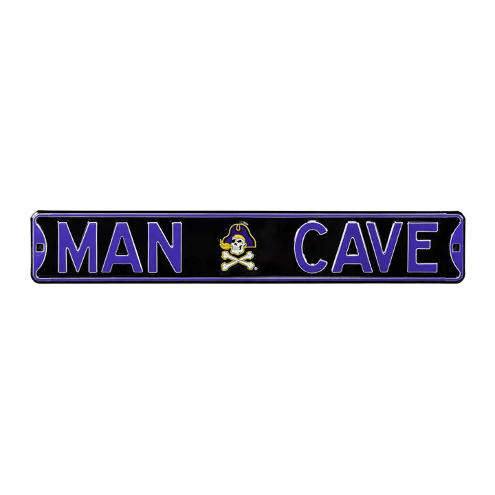Panneau routier authentique E Carolina - Caverne d'homme noir