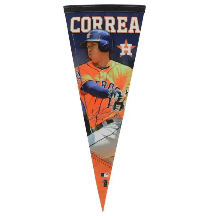 Drapeau de joueur de qualité supérieure 12x30 Houston Astros