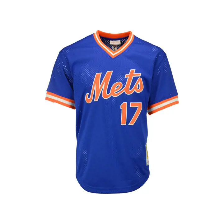 METS MLB M&N Auth BP Mesh Maillot Hernandez rbl/org