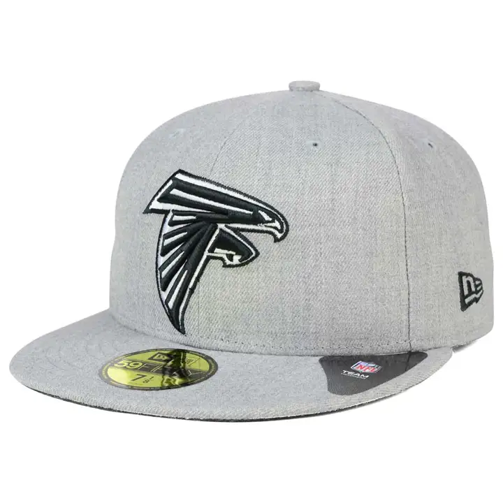 FALCONS NFL Noir/Blanc chiné 59Fifty Gris-C