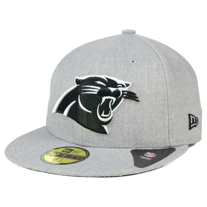 PANTHERS NFL Chiné Noir/Blanc 59Fifty Gris-C