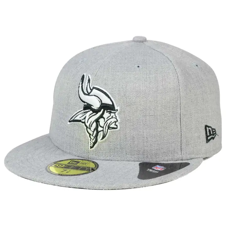 VIKINGS NFL Chiné N/B 59Fifty G-Gris
