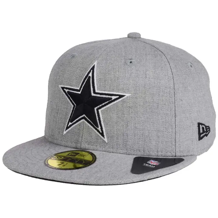 COWBOYS NFL Chiné N/B 59Fifty  Gris-C