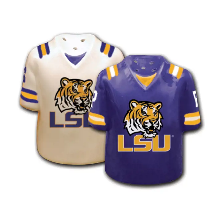 Salière et poivrière LSU Gameday (violet et blanc)