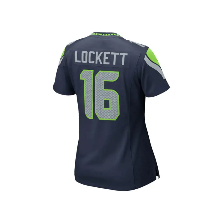 SEAHAWKS NFL Maillot de match femme Lockett marine