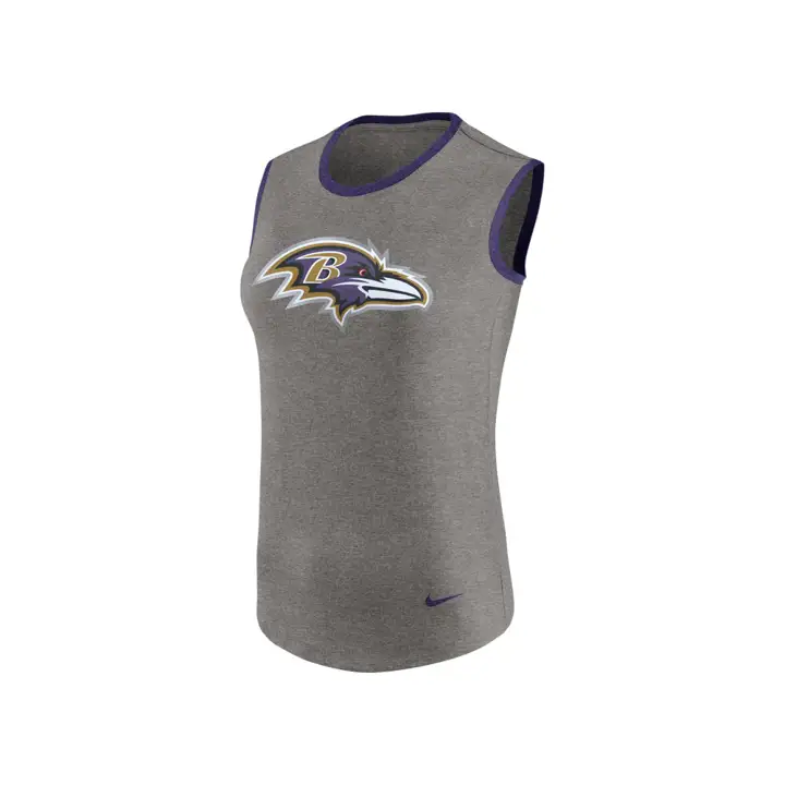 Débardeur Tri Standard Femme NFL Baltimore Ravens 16 GRIS