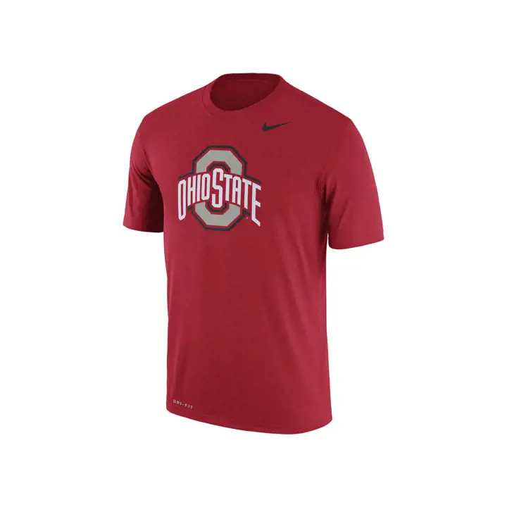 T-shirt rouge Ohio State NCAA Legend Logo