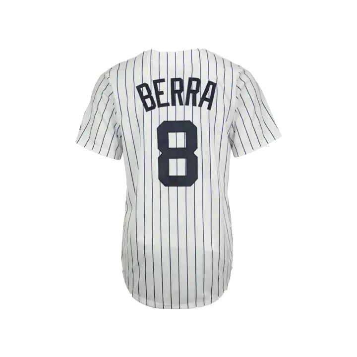 Maillot de réplique CB Yankees MLB Coop Player Berra #8 BLA/marine