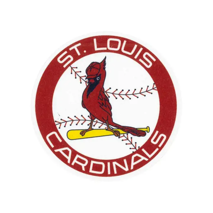 STL CARDS Autocollant découpé 4x4 - Couleur Rétro rouge/blanc/marine