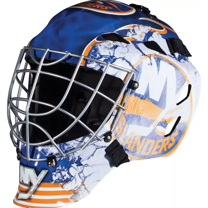 ISLANDERS LNH Équipe Mini-Masque de Gardien de But noir