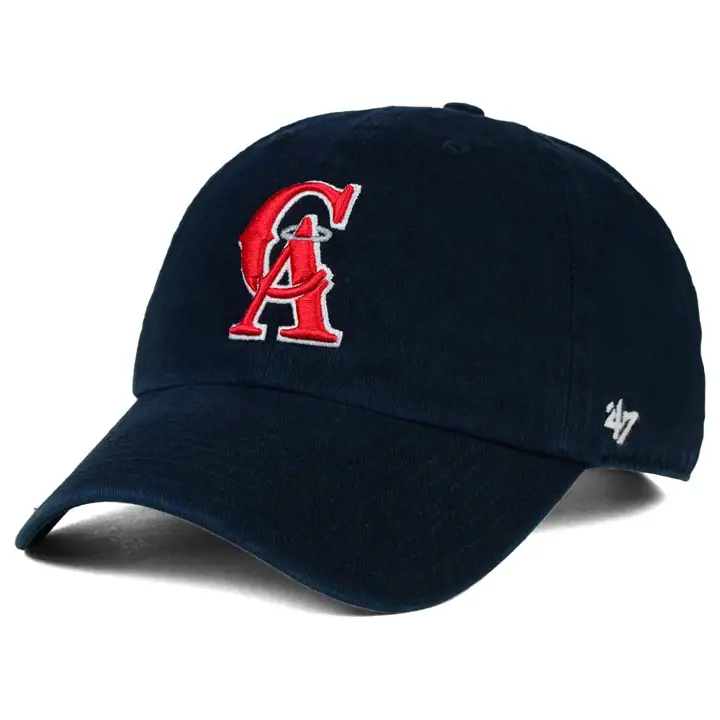 Casquette « ANGELS MLB Coop '47 Clean Up » marine