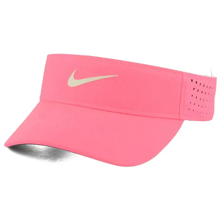 NIKE Visière Vapor rose/blanc