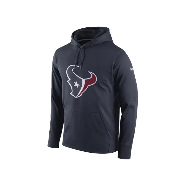 Houston Texans NFL Perf Circuit Logo Essential Hoodie bleu marine
