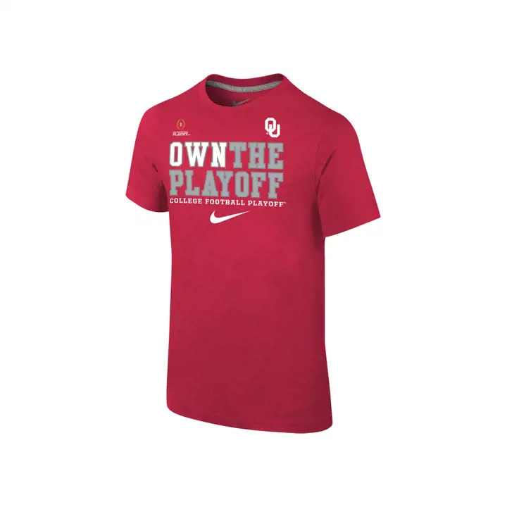 Oklahoma NCAA Jeunesse CFP En Route Possédez Le T-Shirt 16 Orange Bowl