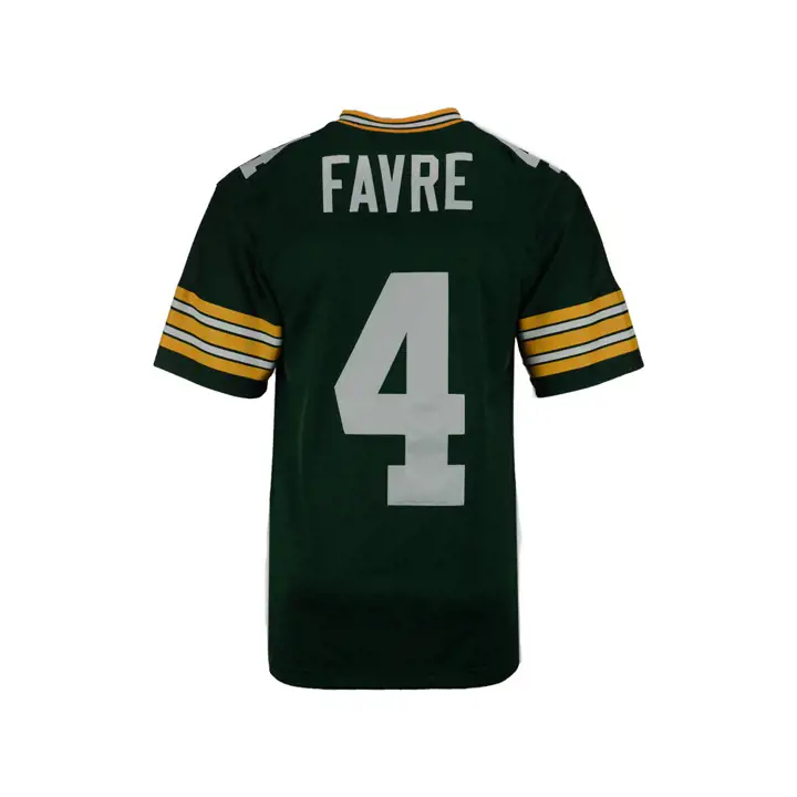 MAILLOT NFL PACKERS Rétro M&N B. Favre vert